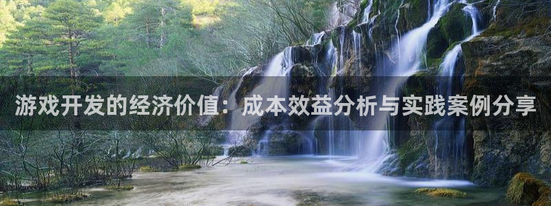 沐鸣2购35994胀：游戏开发的经济价值：成本效益分析与实践案例分享